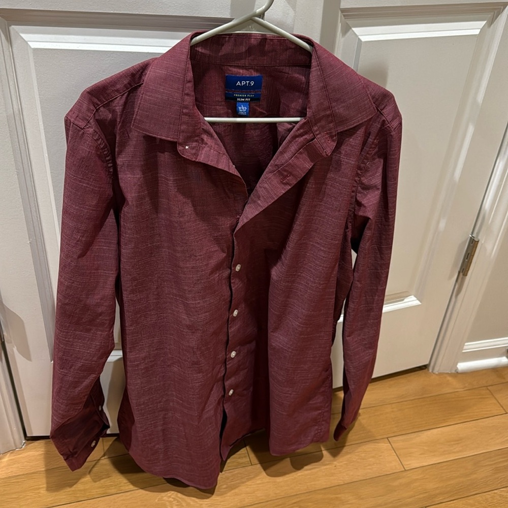 Apt. 9 Premier Flex Slim Fit Shirts